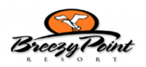 Breezy Point Resort logo and link